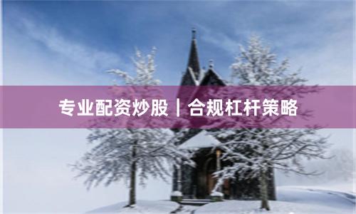 专业配资炒股｜合规杠杆策略
